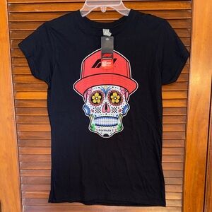 NEW FORMULA 1 Sugar Skull T-Shirt